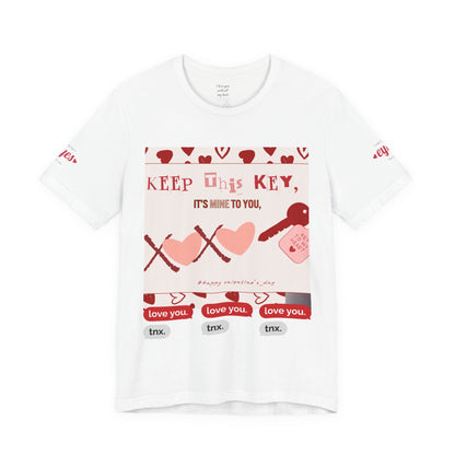 “Key to My Heart” Valentine Tee 💘 | Limited Valentine’s Drop