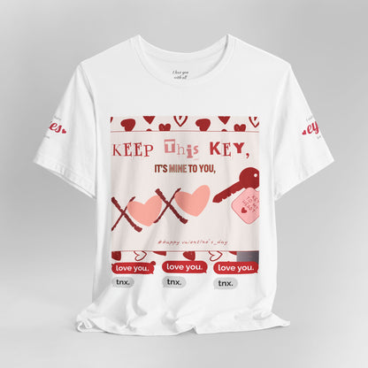 “Key to My Heart” Valentine Tee 💘 | Limited Valentine’s Drop